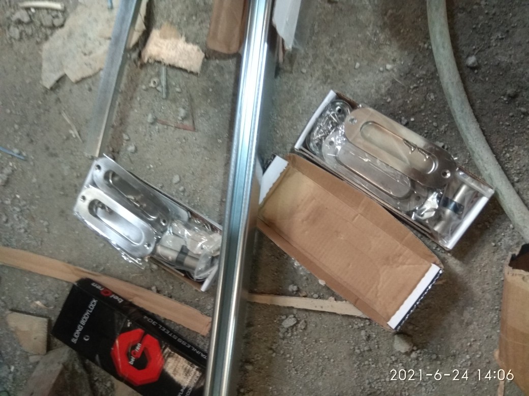 Body Pintu Sliding Belgran / Kunci Mekar / Kunci Pintu Geser / Body Pintu Geser High Quality