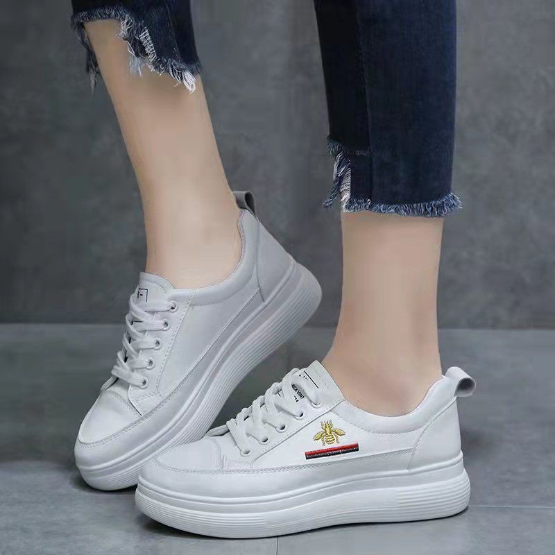 Free Box Sepatu NS661 Sepatu sneakers wanita import terlaris sneakers wanita korea style sneakers kulit sintesis