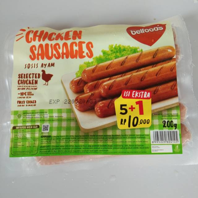 

Chicken sausages belfood