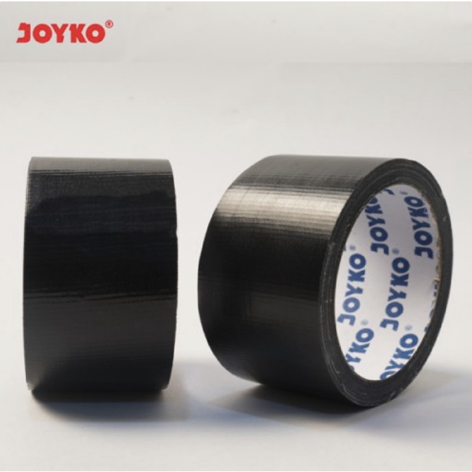 

Jualan Cloth Tape Lakban Kain Warna Hitam Joyko 48 Mm X 10 Meter Blue Core Bergaransi