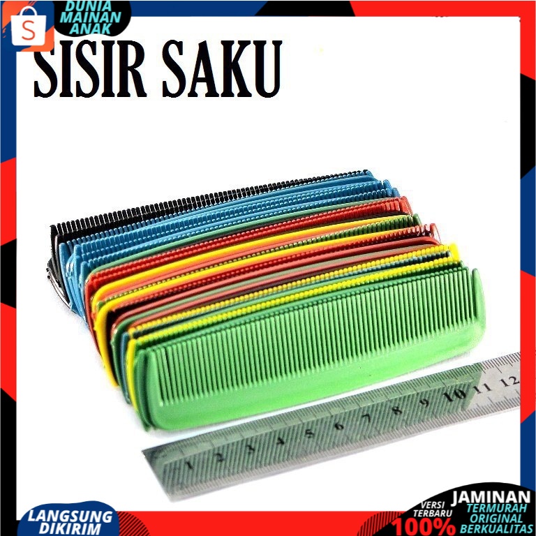 Sisir Saku / Sisir Rambut / Sisir Pomade / Sisir Kecil GIGI RAPAT 1PC  Best Seller