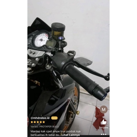 Grip sarung gas handfat motor protsper bulu set kiri kanan sepasang TERMURAH