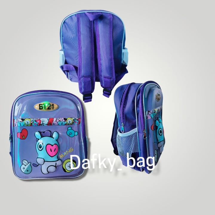dafky_bag-tas_bahu_anak_perempuan_ukuran_TK_dengan_karakter_BT21_mang_LED_timbul