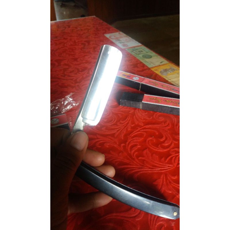Pisau Cukur Lipat Kerok Jadul Merk Double Arrow