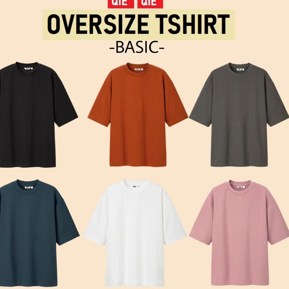 ‍ KAOS POLOS OVERSIZE COTTON COMBED 24s PRIA DAN WANITA grosir