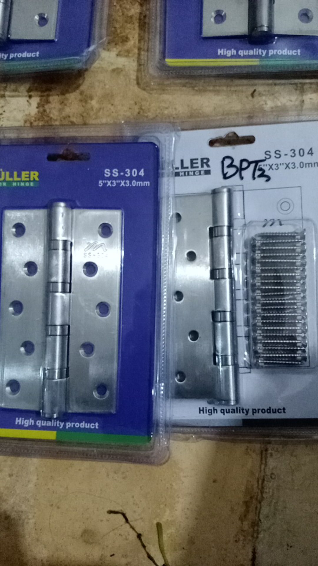 Engsel Muller Stainless Steel Ukuran  3 Inch 4 Inch 5 Inch / Engsel Muller