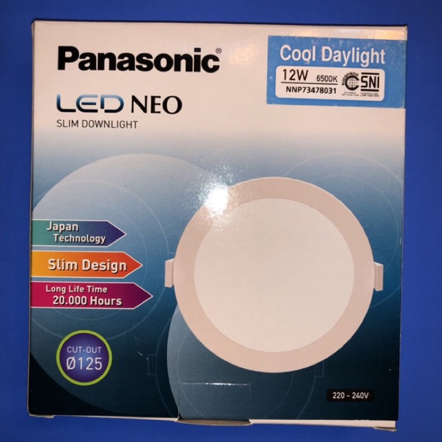 DOWNLIGHT LED 12W PANASONIC NEO