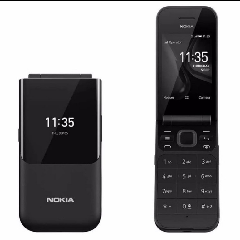 Handphone  Nokia 2720 2019 flip Dual SIM Hp Nokia 2720  Lipat Reborn 2019-3