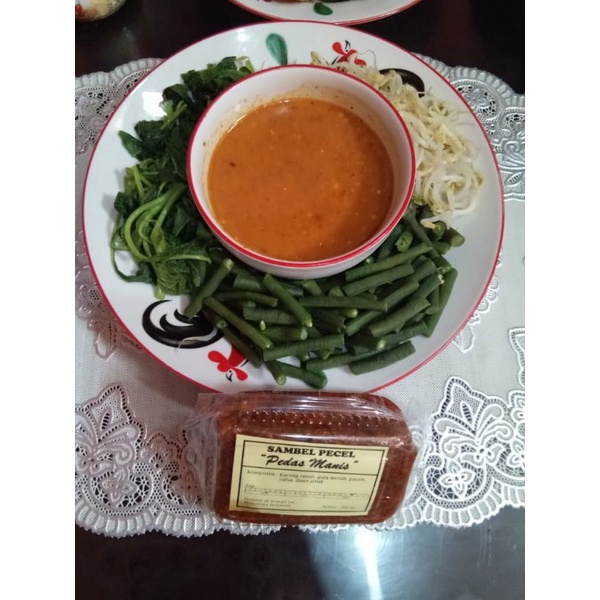 

Sambel Pecel Pedas Manis ENDULITA + LUMER wong Madiun 200g