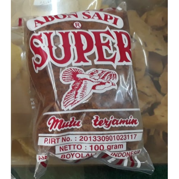 

Abon Sapi Boyolali Halal Asin Manis 100gram Abon Sapi Asli Super 1ons