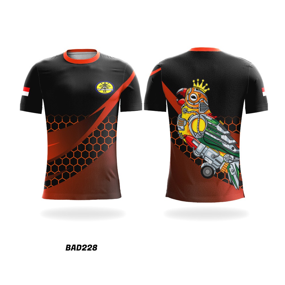 Kaos Baju Jersey Burung Lovebird Robot Merpati Dara Balap Kontes Kicau Mania Hoodie BAD228 Custom