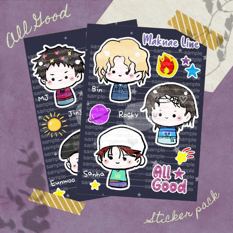 

Astro All Good Stickers Pack (Minimal Pembelian 2 Pack)