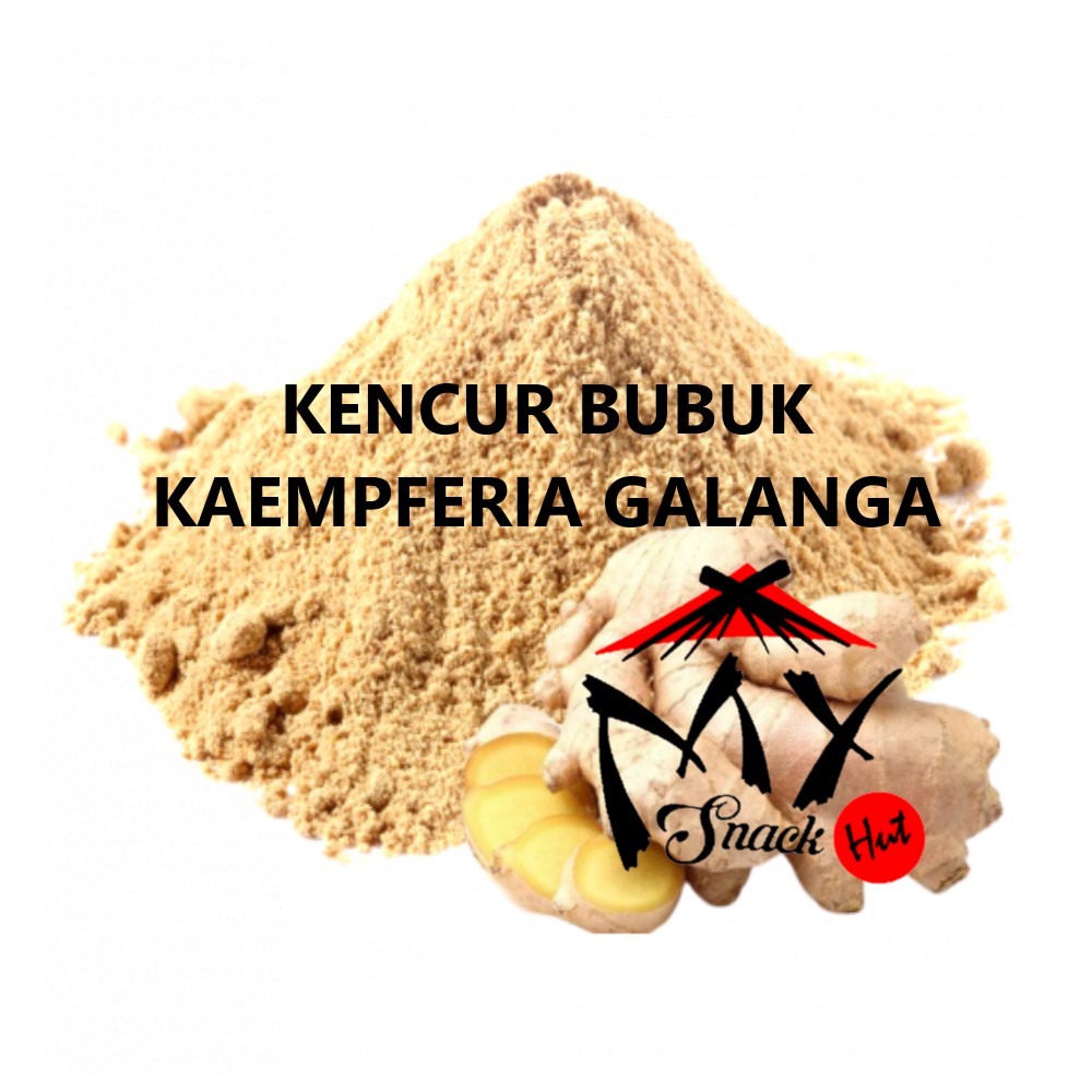 KENCUR BUBUK 25GR - PURE AROMATIC GINGER KAEMPFERIA SAND GALANGA GROUND POWDER - REMPAH CIKUR MURNI