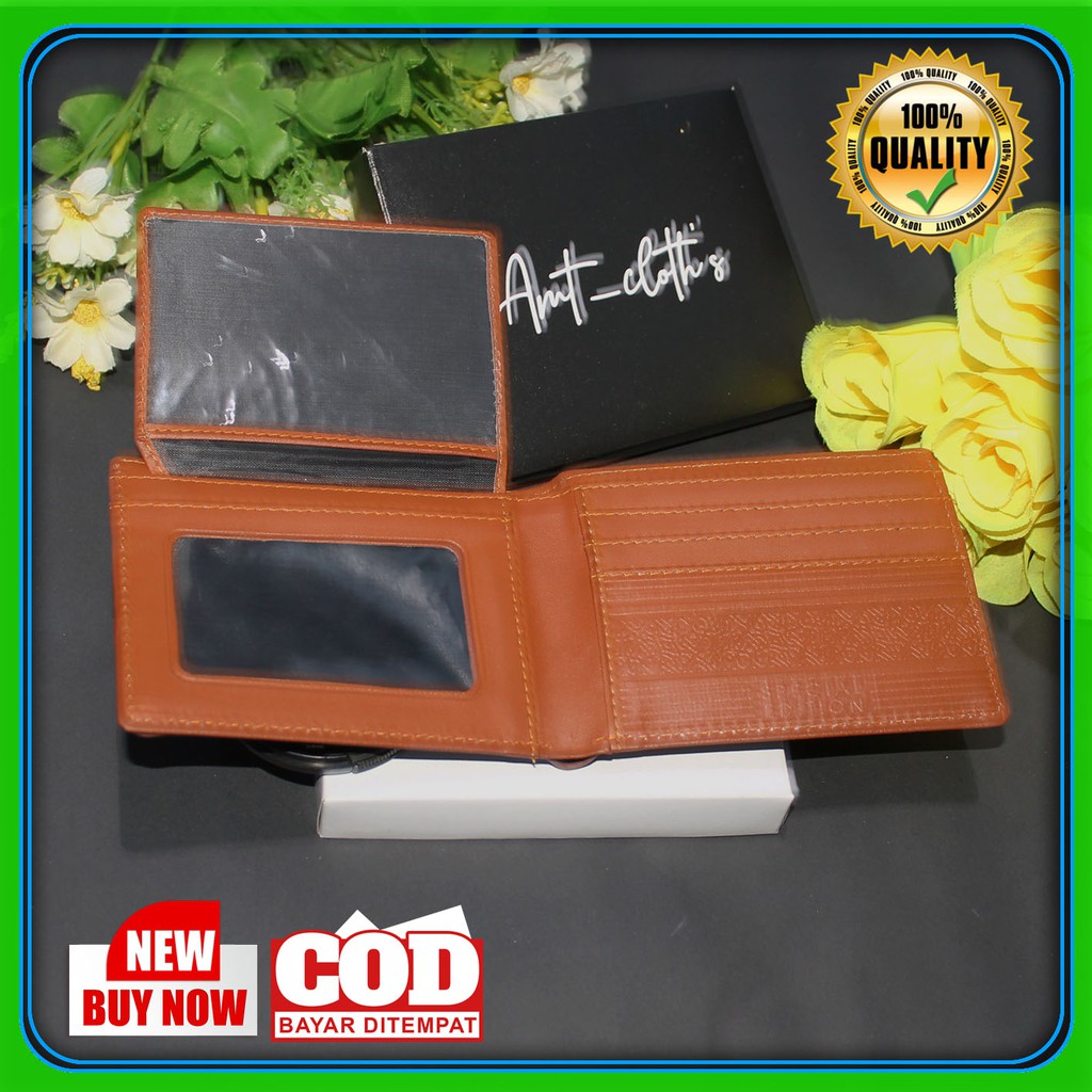 TERLARIS DOMPET COWOK TERBARU BRANDED PREMIUM ORIGINAL BAYAR DI TEMPAT