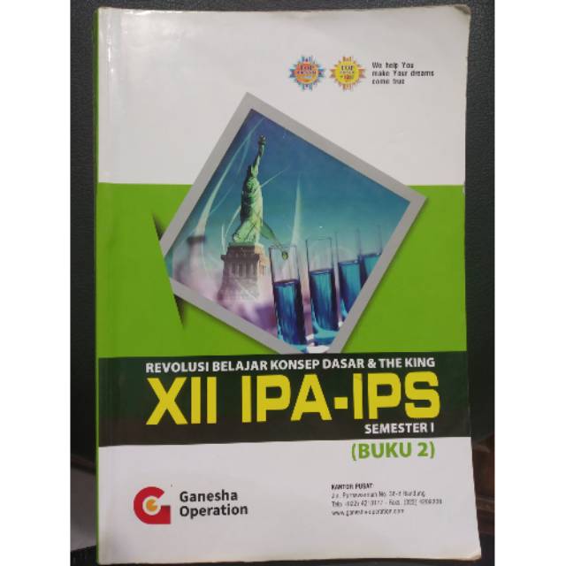 SBM 1 / BUKU PRELOVED SBMPTN IPA/IPS GANESHA OPERATION
