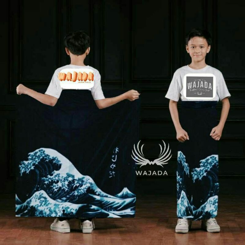 SARUNG BATIK ANAK SD SMP ASTRONOT OMBAK EXCLUSIVE MERK WAJADA TERLARIS