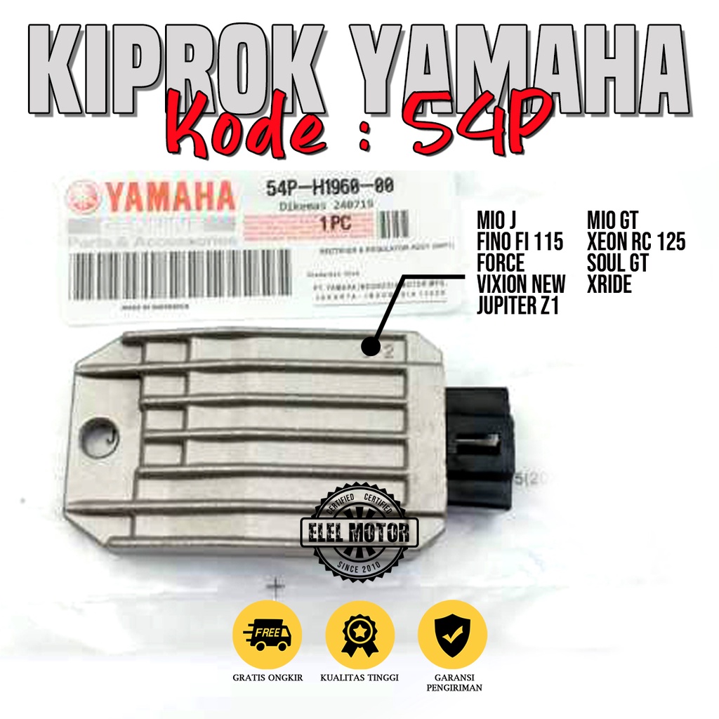 Ciprok / Kiprok Regulator MIO J / SOUL GT 155  / XEON / JUPITER Z / MEGA PRO / FINO FI / VIXION NEW/