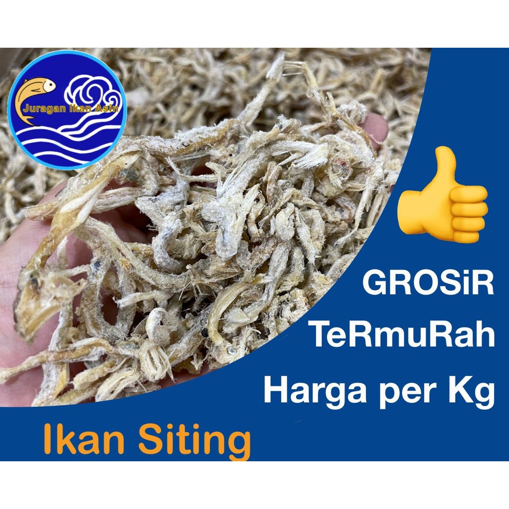 

Ikan Asin SITING 1kg, GROSIR, MURAH