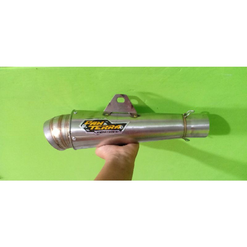 slincer knalpot motor dor jigsaw keong emblem dpj cts Muffler fantera d 50mm