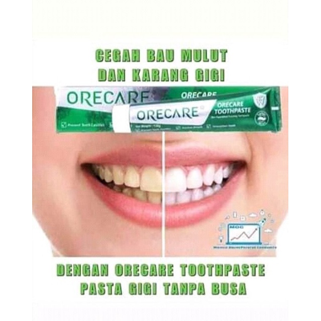 ORECARE HERBAL TOOTHPASTE//PEPSODENT HERBAL TIENS
