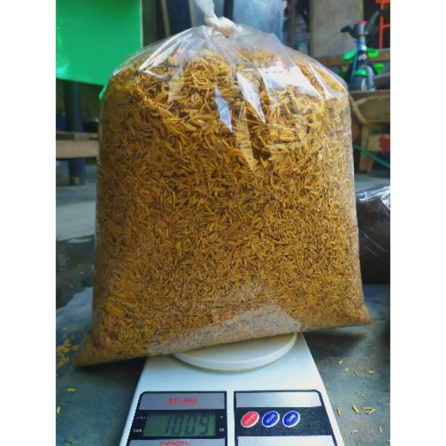 Sekam media tanam sekam padi . Sekam hias tanaman