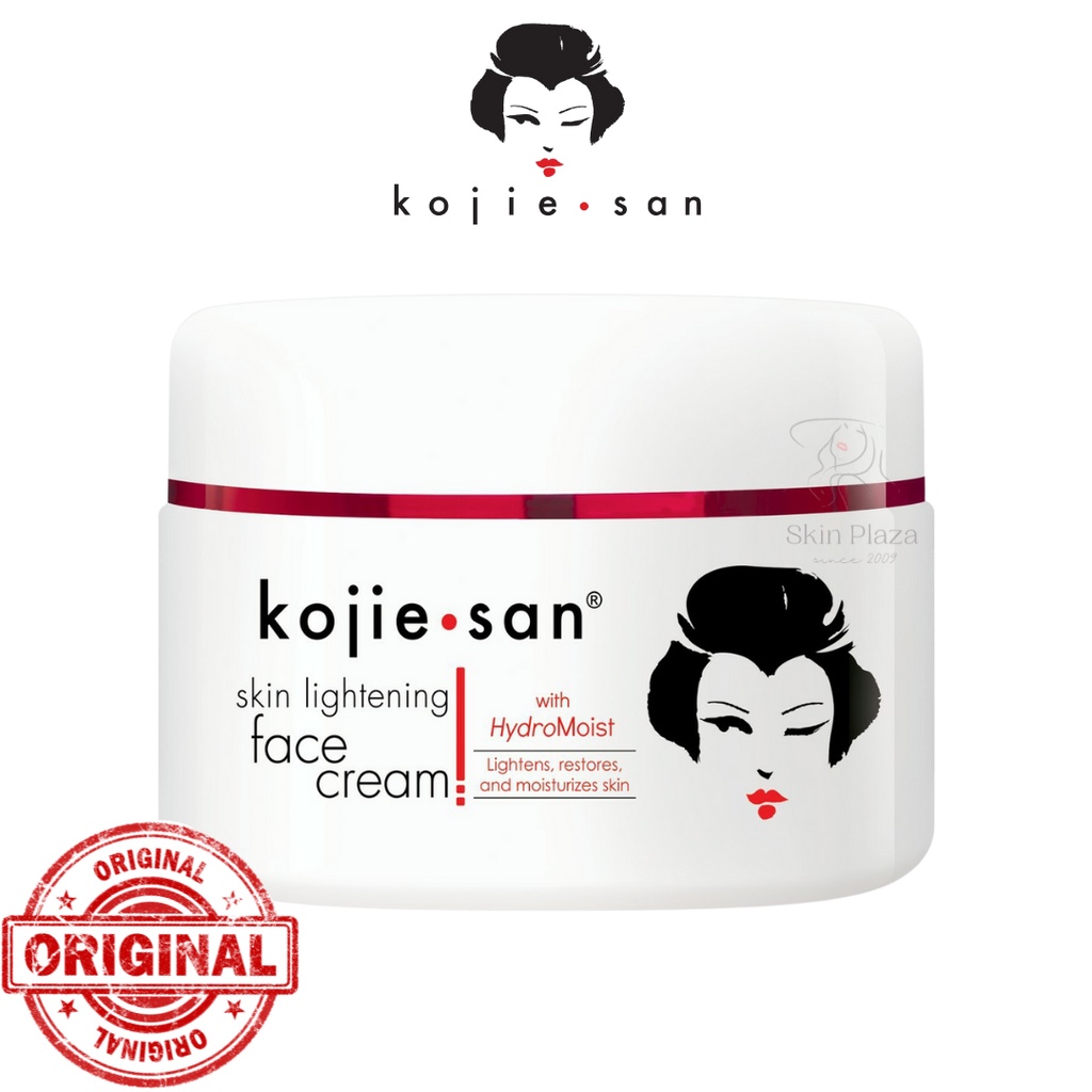 KOJIE SAN Face Lightening Cream 30gr | Face Cream SPF 15 with Hydromoist 22gr Krim Pemutih