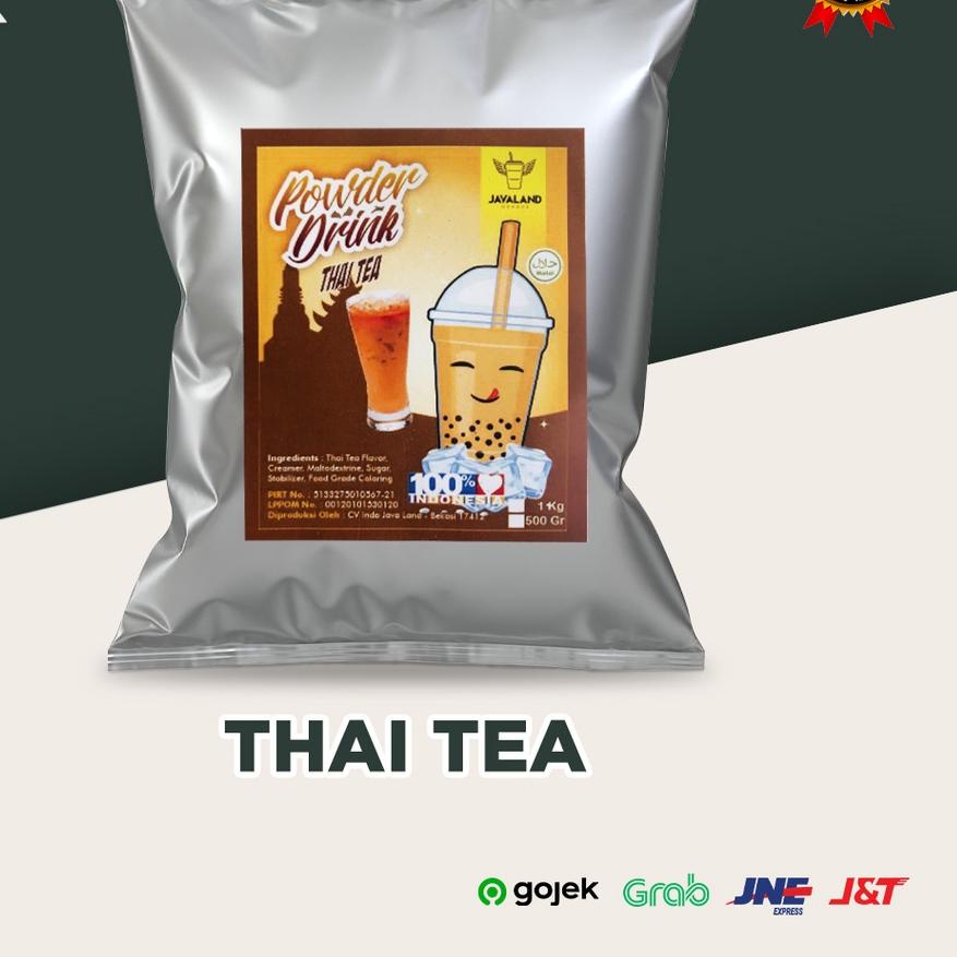 

Diskon✔️Bubuk Minuman Bubble Powder Drink Thai Tea 1kg JAVALAND Depok|RA9