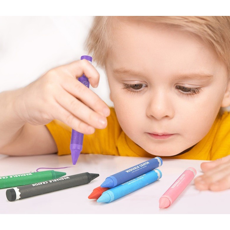 Mideer washable crayon isi 24