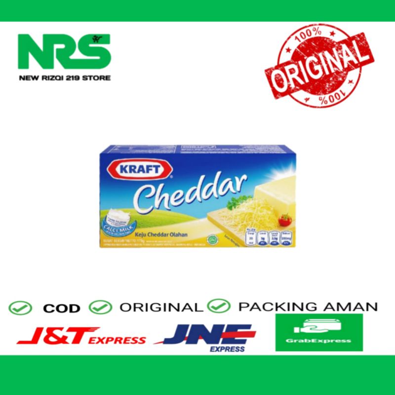 

Kraft Keju Cheddar Olahan 160G