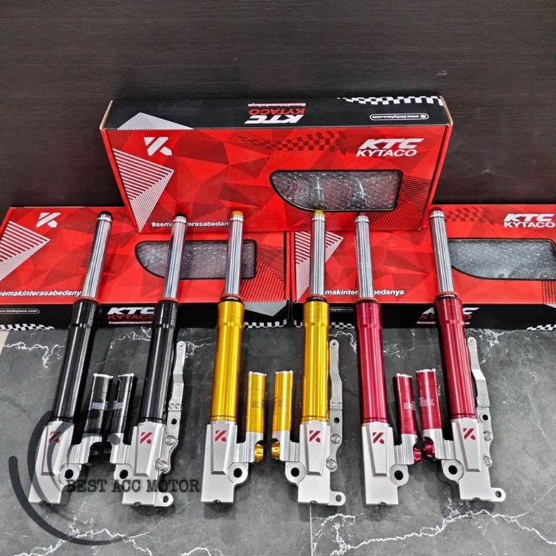 Shock Depan Ktc kytaco Vario 125 150 New Suspension Upside down By Ktc kytaco Original