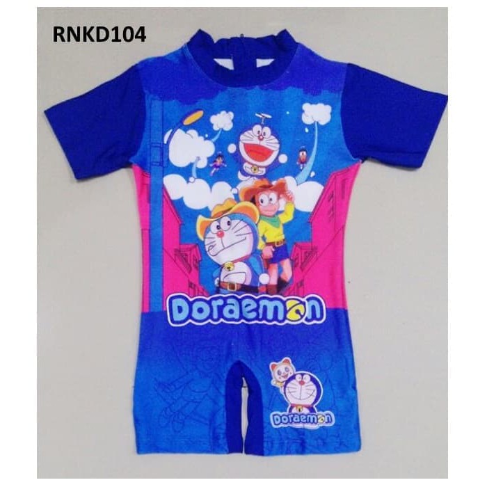 Flash 185 Baju Renang Anak Doraemon Cowboy - RNKD104 SukanaStore