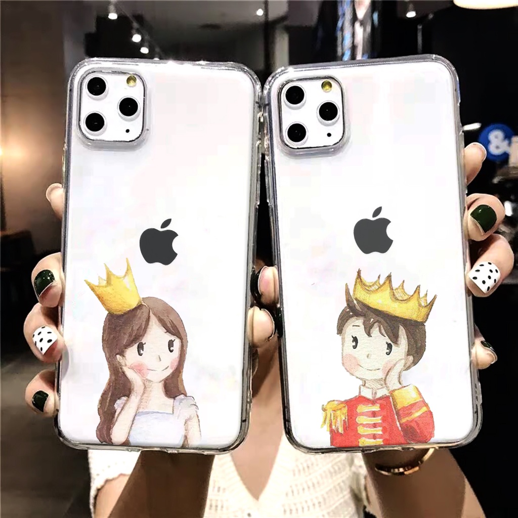 Softcase custom case couple for all type hp / Custom case couple for iphone oppo xiaomi etc