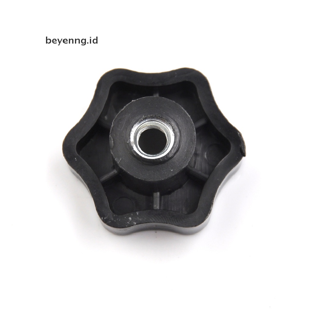 Beyen 4Pcs Knob Mur M6 Female Thread Bentuk Bintang Dengan Lubang Tembus