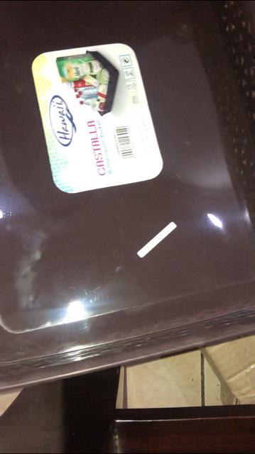 Keranjang Plastik Castalla 5792 L Hawaii Baki Nampan/tray/wadah Serbaguna