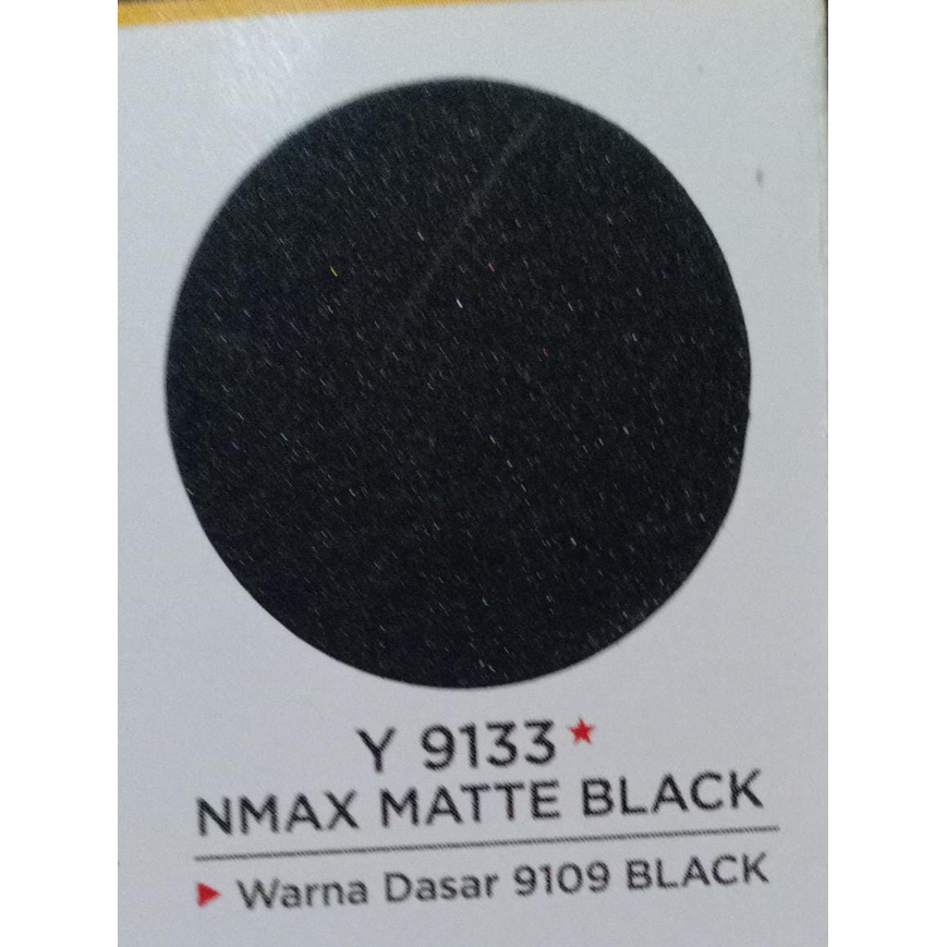 YAMAHA COLORS New DITON Premium Pilok Pilox Cat Semprot Y9133 NMAX Matte Black / Yamaha NMAX Hitam Doff (400cc)