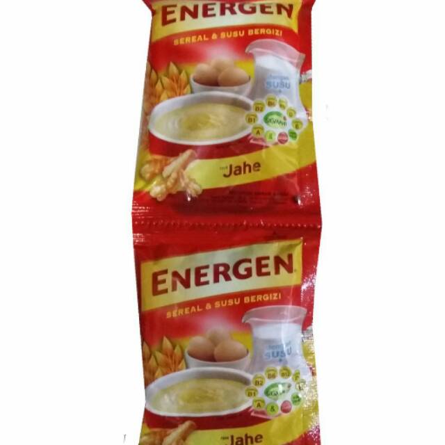 

Energen Rasa Jahe (Sereal) - 1 Gtg