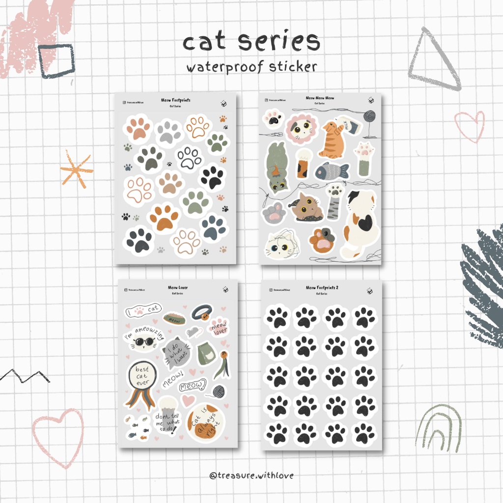 

STIKER KUCING [WATERPROOF]