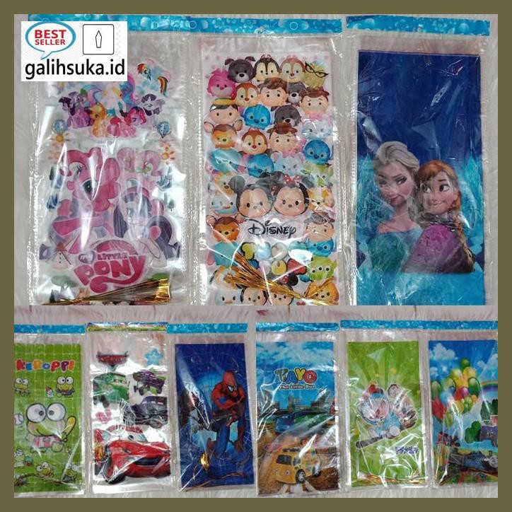 

9U89Yf8- Plastik Snack Ulang Tahun / Plastik Snack Karakter (18X35Cm) 5Y67E67Y-