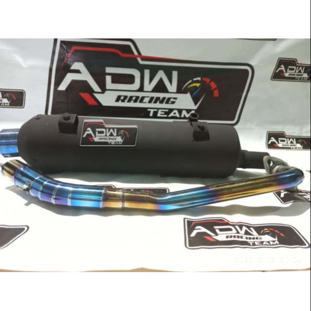 Knalpot tsukigi ADW RACING mberrr nmax beat vario matic dll