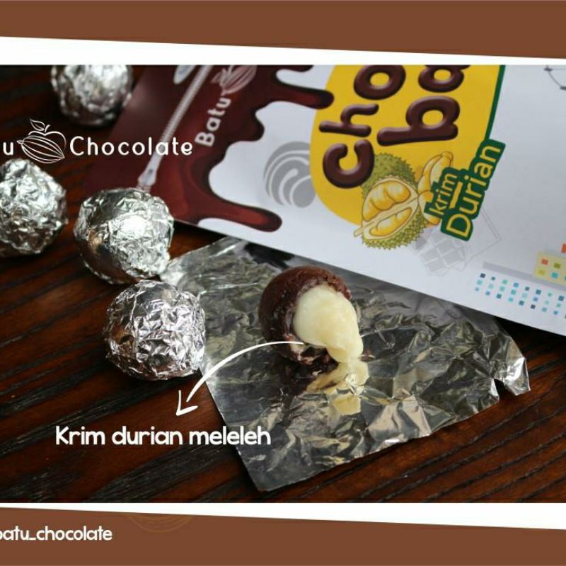 One Mandiri Sukses - Paket Chocoball Varian Rasa Mix isi 4 + Goodie Bag - Oleh Oleh Khas Malang Batu