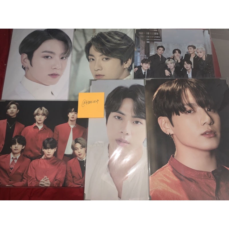 PRELOVED PREMIUM PHOTO JUNGKOOK JIN GROUP BANGBANGCON MOTS TOUR ONE PTD