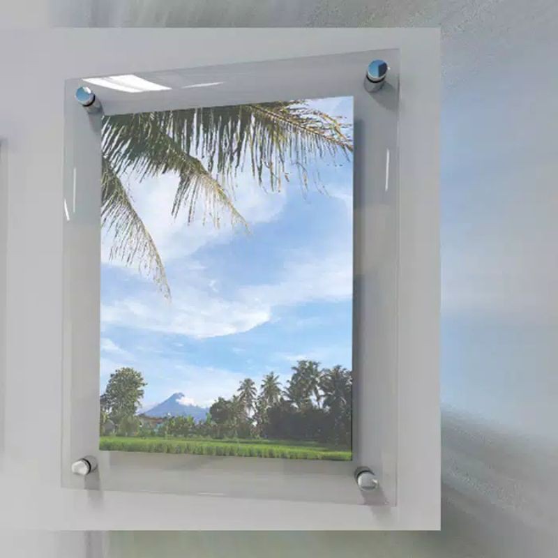 frame akrilik A3 include baut