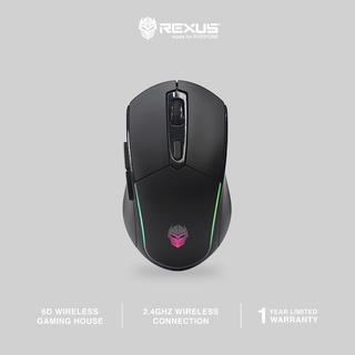 [Hanya ada di Shopee] Rexus Mouse Wireless Gaming SH10