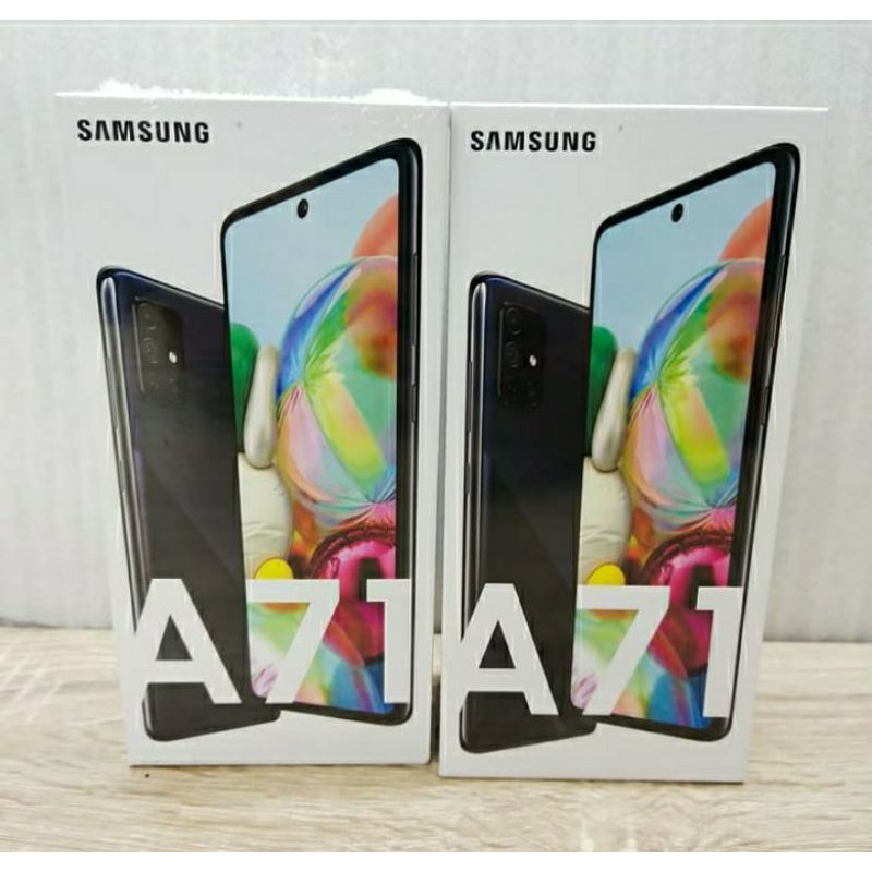 Samsung A71 8-128 hitam second