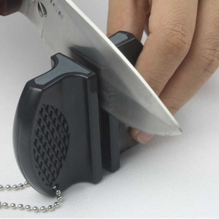 ASAH ASAHAN PISAU PENGASAH PISAU PISO MINI PORTABLE KNIFE SHARPENER