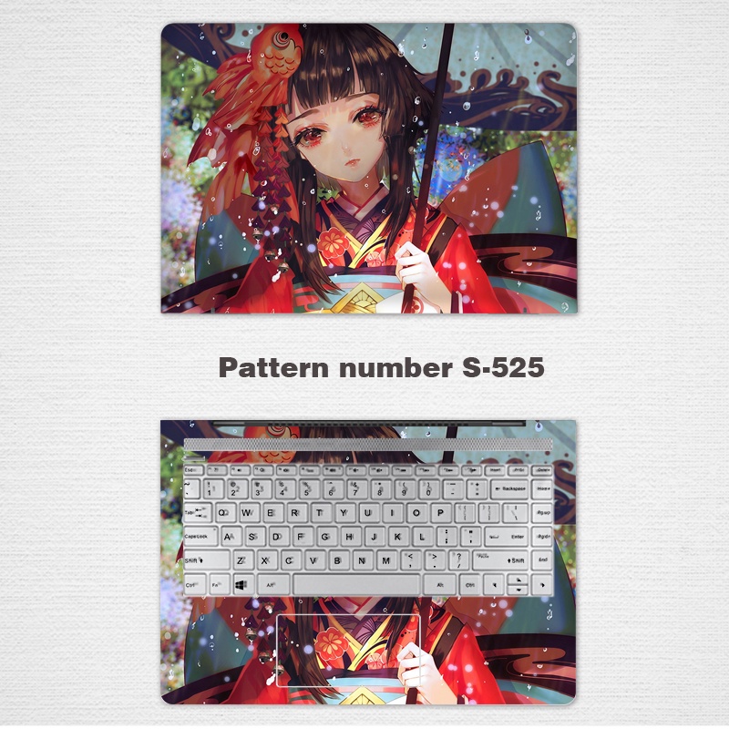 2 Pcs Stiker Pelindung Laptop Notebook DELL latitude 3420 Inspiron 3000 5000 7000 Ukuran 12 13 14 15.6 Inch