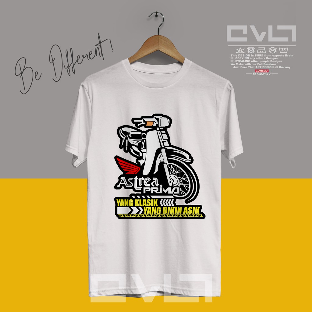 Kaos Baju Motor Honda Astrea Prima Yang Klasik Bikin Asyik Kaos Otomotif Klasik Keren Murah Shopee Indonesia