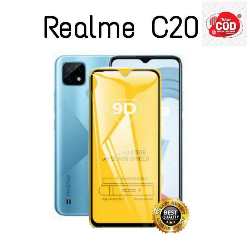 PROMO Tempered Glass REALME C20A C20 C21 C25 C25s C21Y NARZO 50A 50I 30 30A Anti Gores Kaca Full Layar High Quality