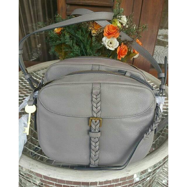 TAS FOSSIL KENDAL CROSSBODY GREEY