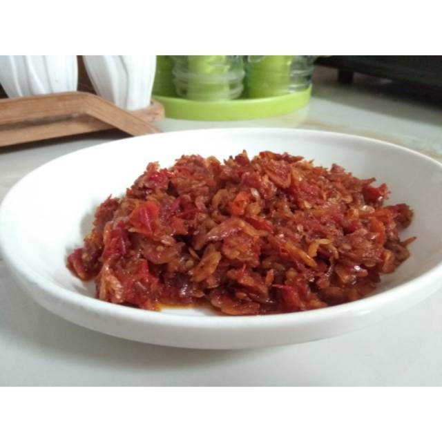 

Sambal Udang Rebon Brekele kemasan 400ml